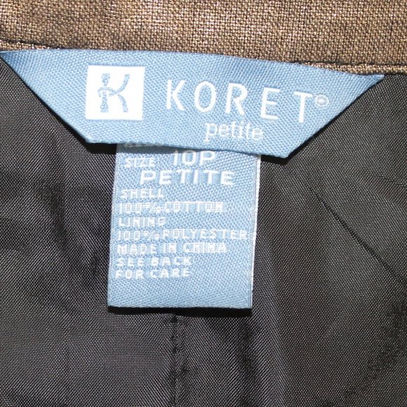 Koret Gold Button-Front Jacket - Picture 4 of 4